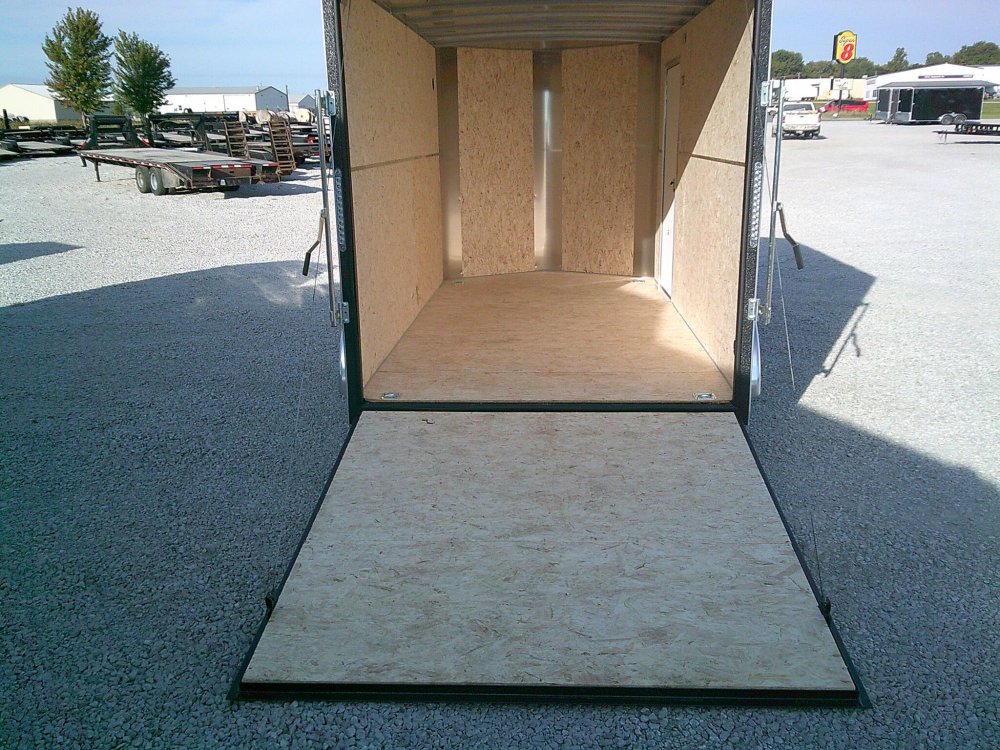 7X14 Flat Top Enclosed Cargo 7K