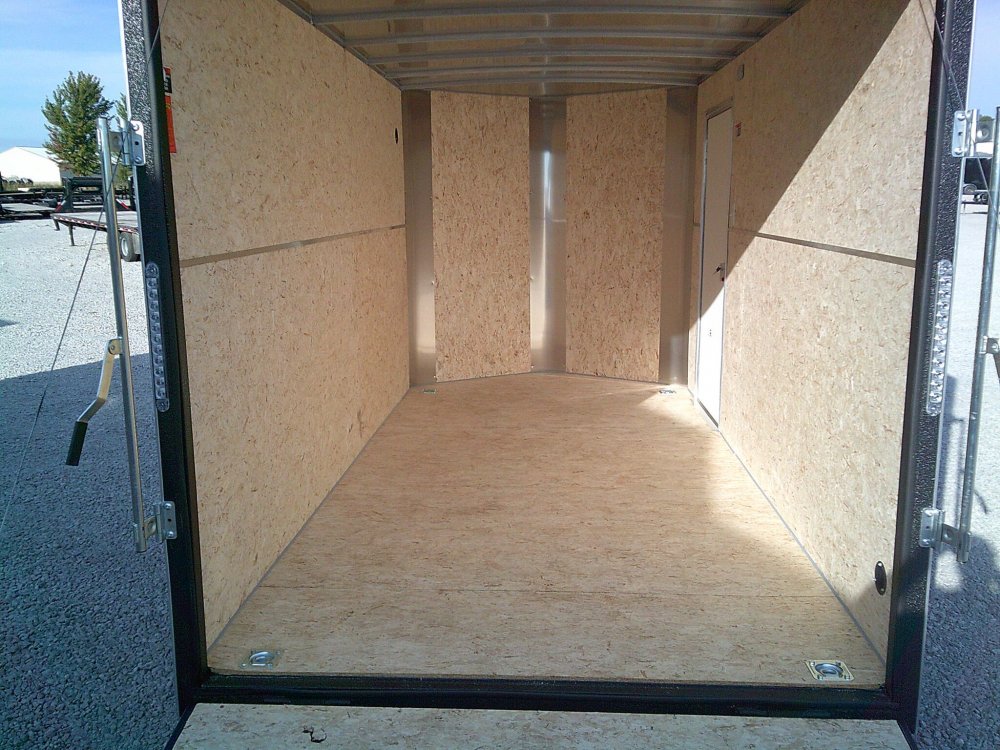 7X14 Flat Top Enclosed Cargo 7K