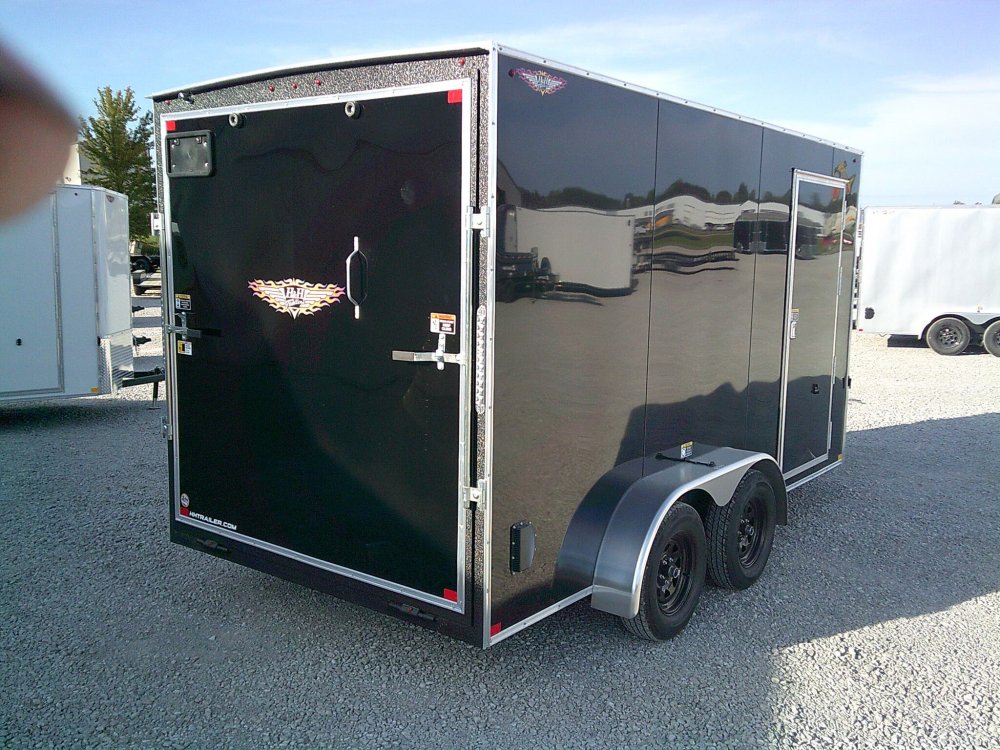 7X14 Flat Top Enclosed Cargo 7K