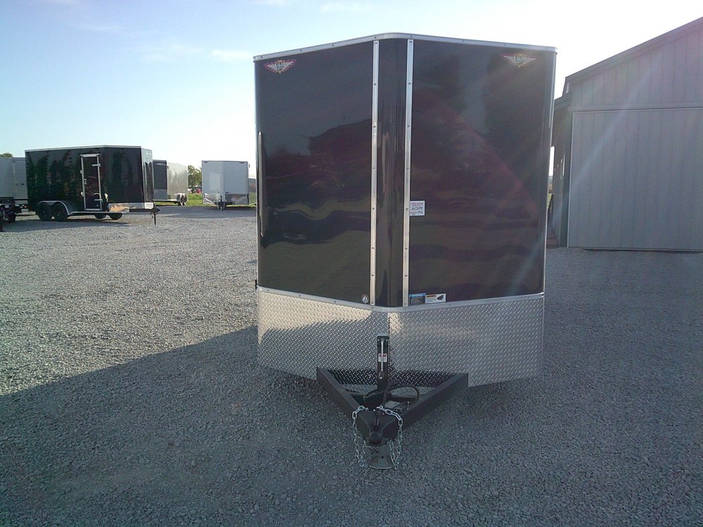 7X14 Flat Top Enclosed Cargo 7K