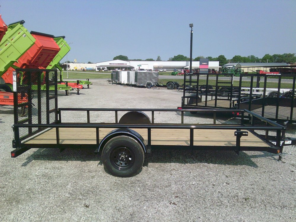 77" X 12' Single Axle Utility 2990K