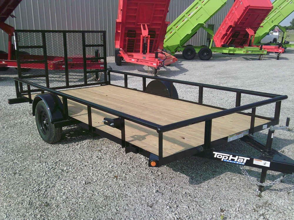 77" X 12' Single Axle Utility 2990K