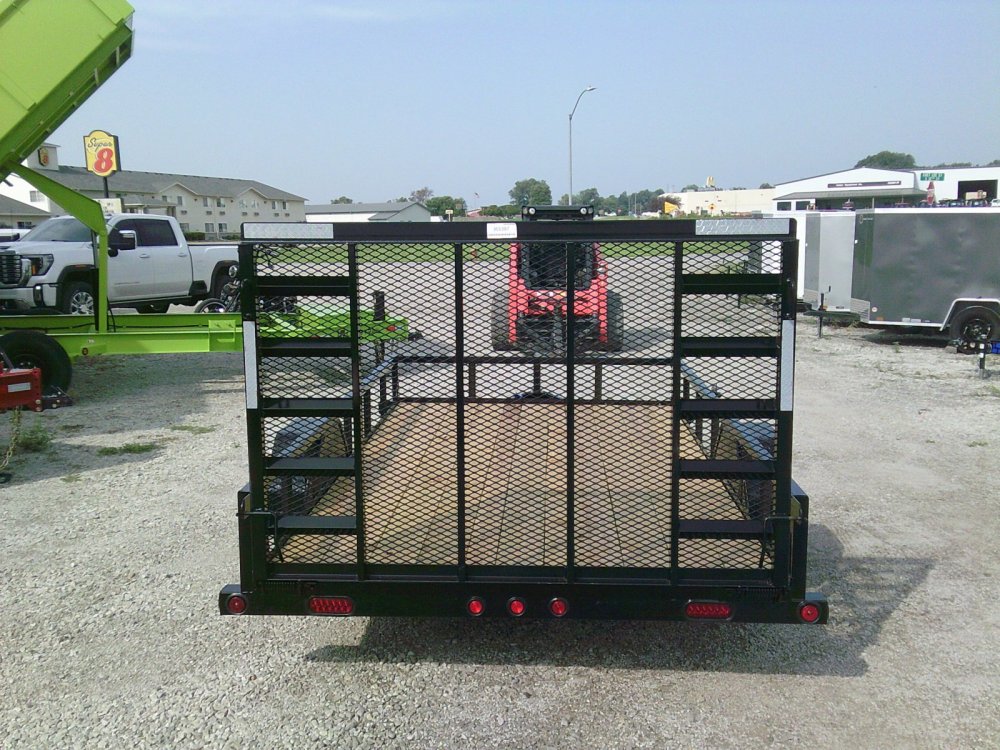 77" x 12' Single Axle (2" x 3" Angle Frame)