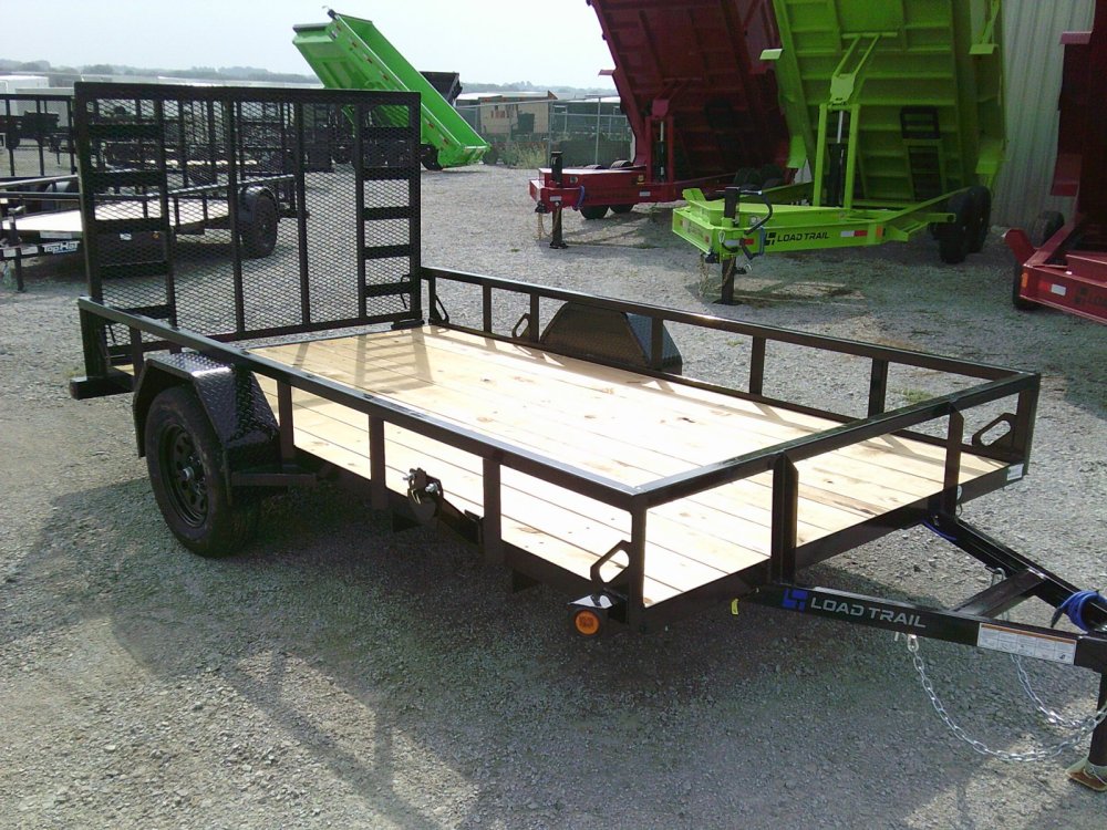 77" x 12' Single Axle (2" x 3" Angle Frame)