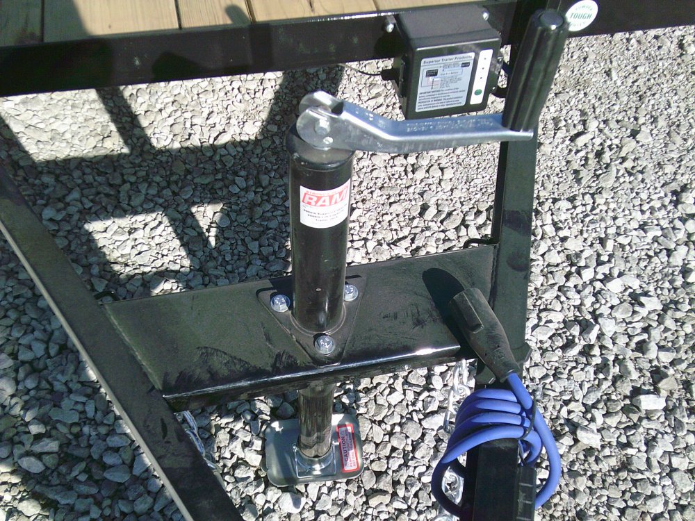 83" x 16' Tandem Axle Utility (2" x 3" Angle Frame) -7K