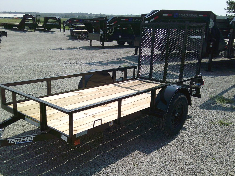 60" X 10' Single Axle Utility Trailer