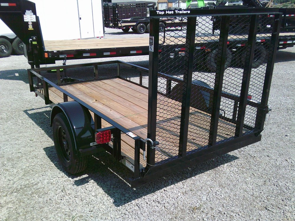 60" X 10' Single Axle Utility Trailer