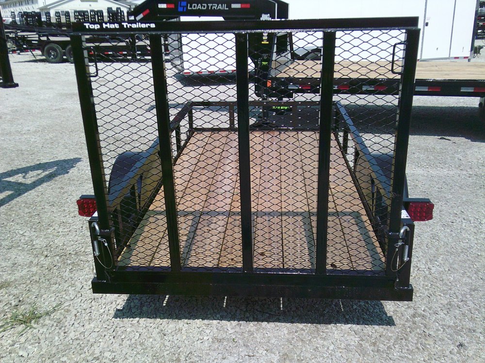 60" X 10' Single Axle Utility Trailer