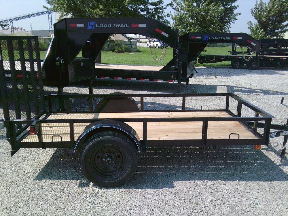 60" X 10' Single Axle Utility Trailer