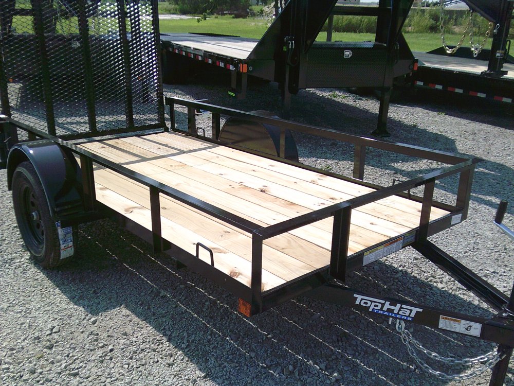 60" X 10' Single Axle Utility Trailer