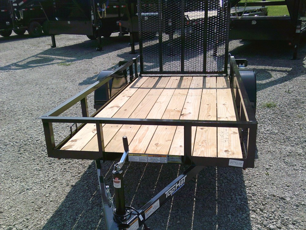 60" X 10' Single Axle Utility Trailer
