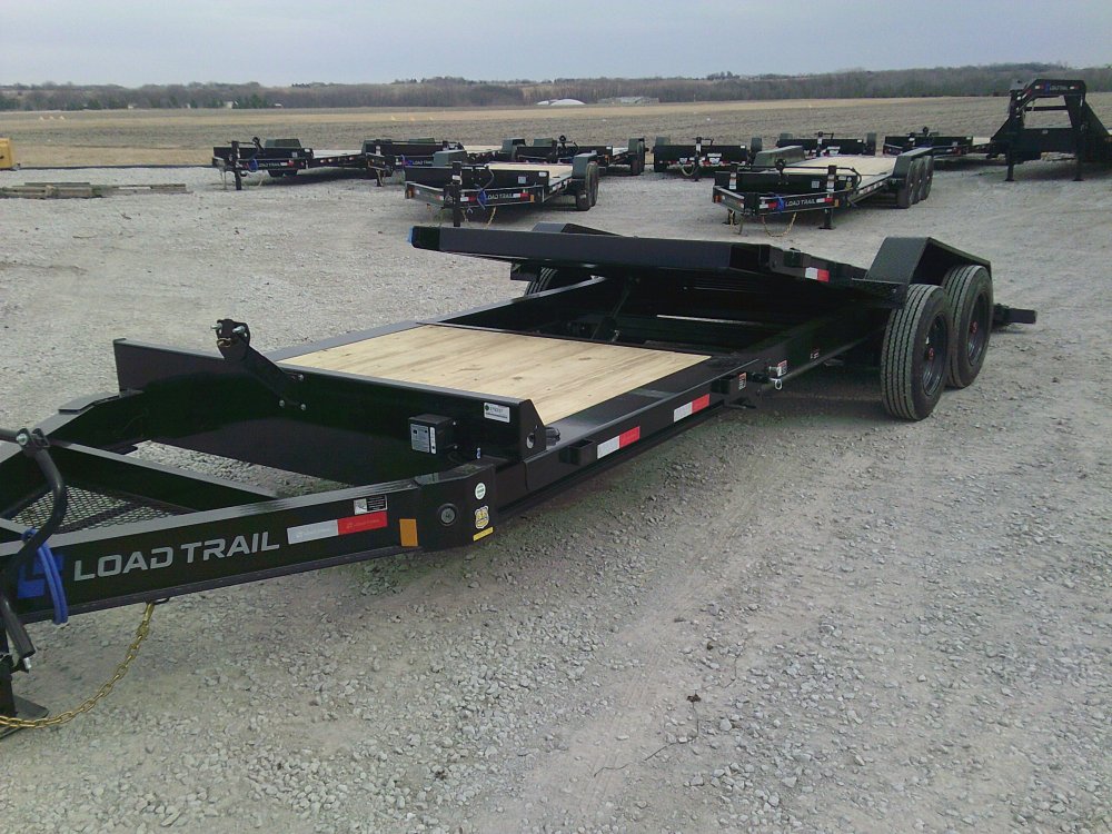 83" X 22' Tilt-N-Go Tandem Axle Tilt Deck I-Beam Frame