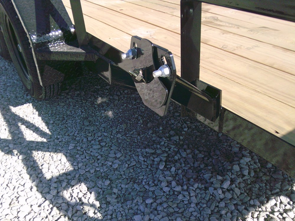 83" x 16' Tandem Axle Utility (2" x 3" Angle Frame) -7K