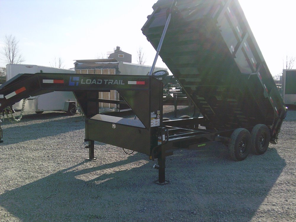 83" x 14' Tandem Axle Gooseneck Low-Pro Dump -14K