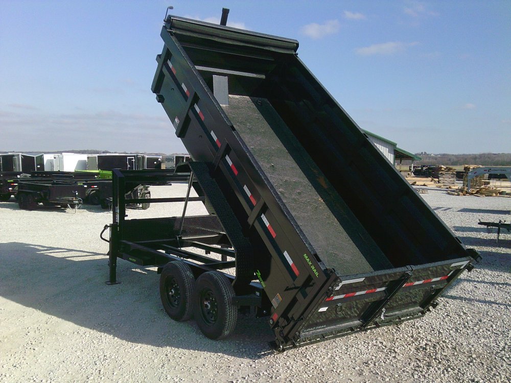 83" x 14' Tandem Axle Gooseneck Low-Pro Dump -14K
