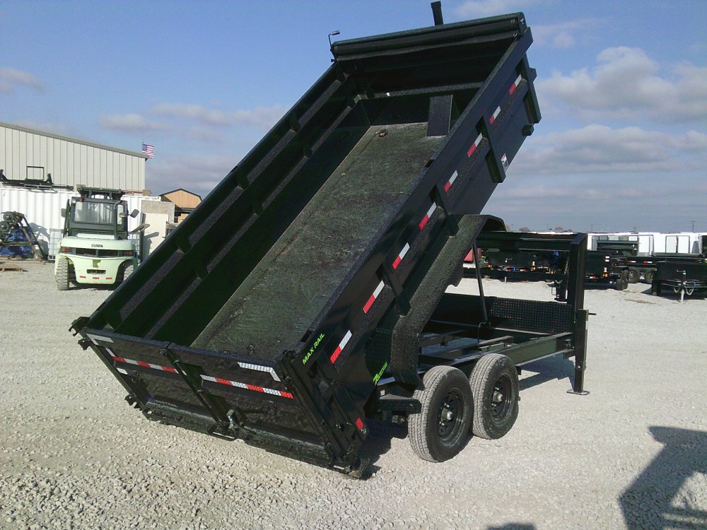 83" x 14' Tandem Axle Gooseneck Low-Pro Dump -14K