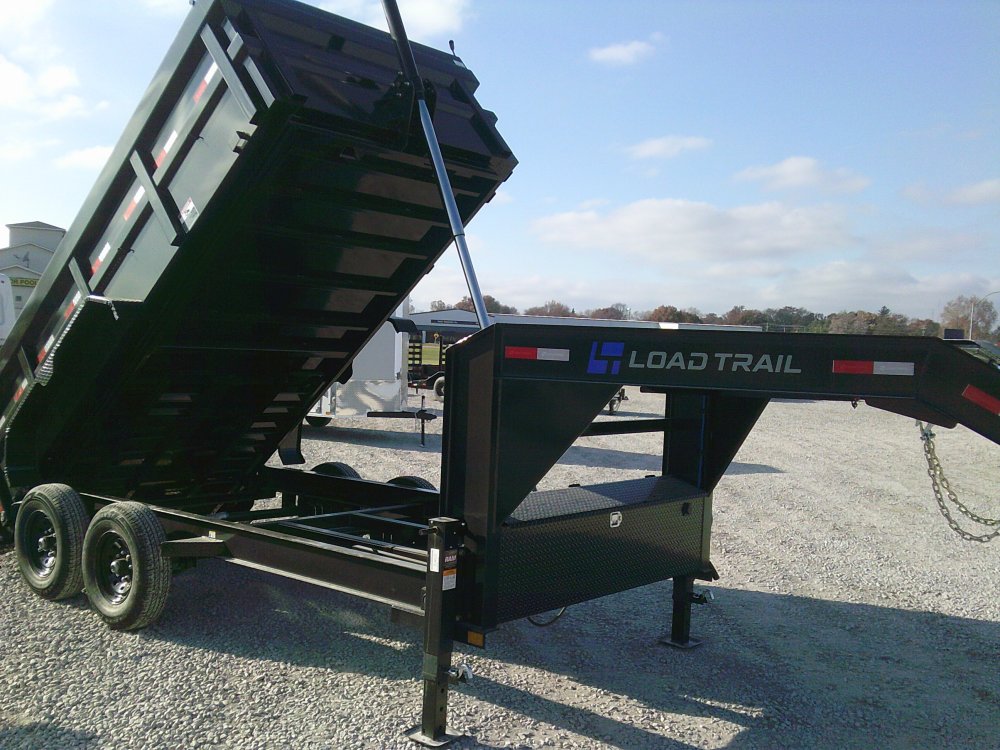 83" x 14' Tandem Axle Gooseneck Low-Pro Dump -14K