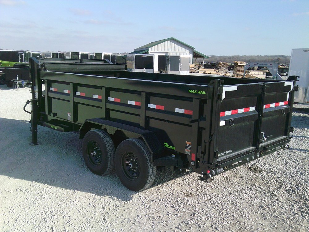 83" x 14' Tandem Axle Gooseneck Low-Pro Dump -14K