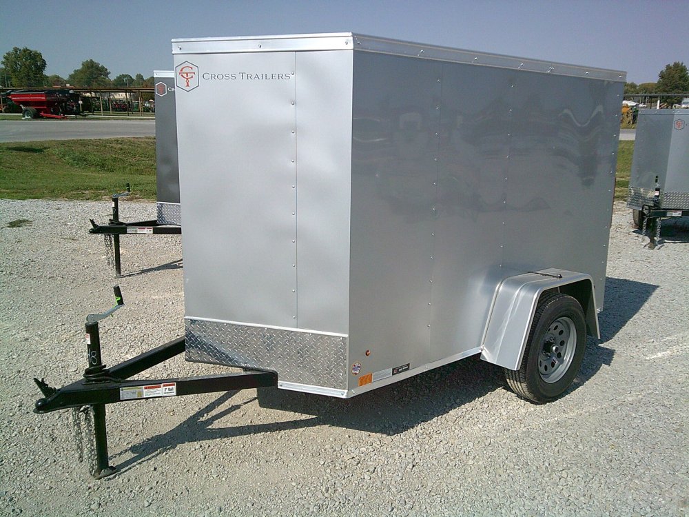 5X8 Enclosed Cross Trailer 2990K