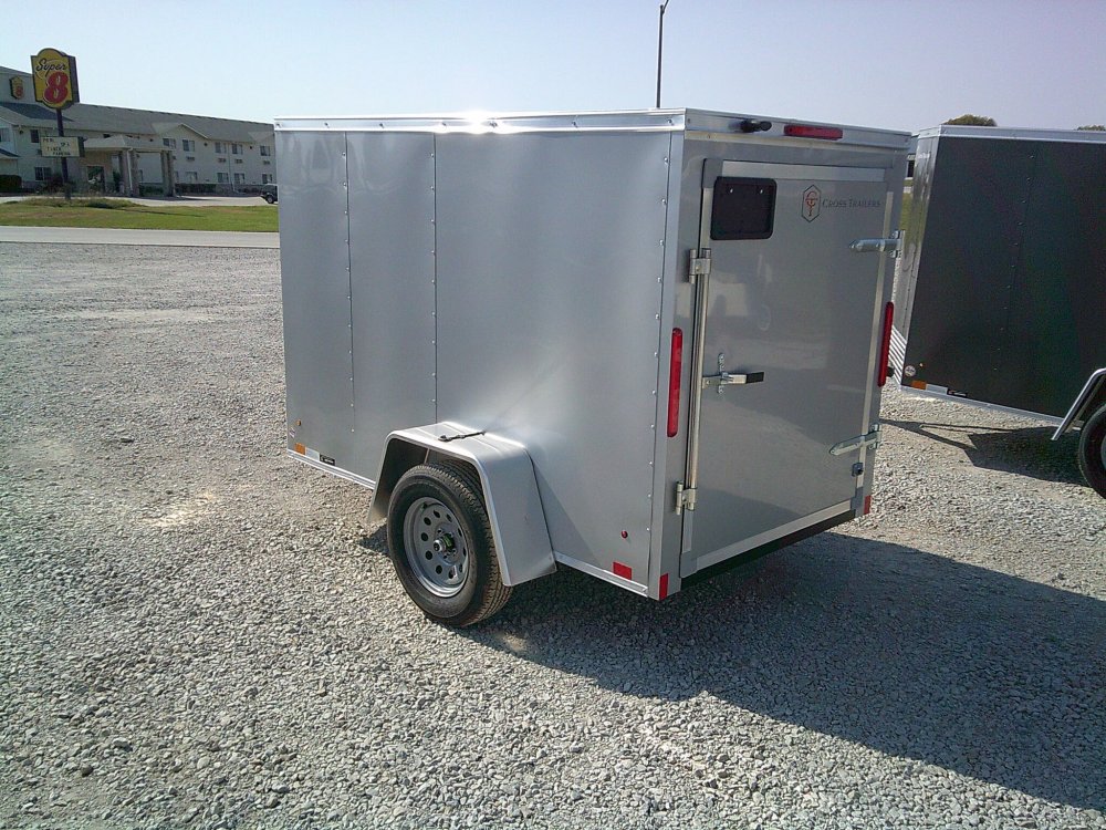 5X8 Enclosed Cross Trailer 2990K