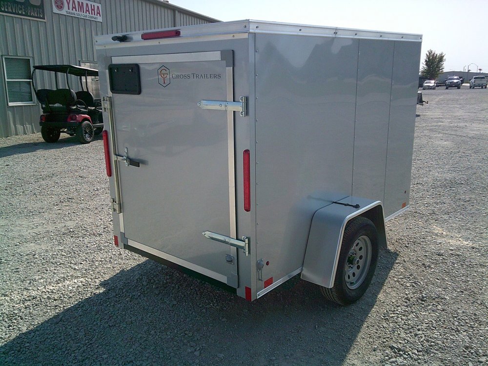 5X8 Enclosed Cross Trailer 2990K