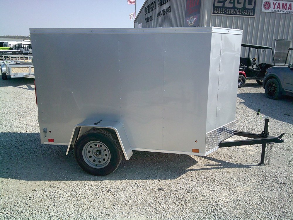 5X8 Enclosed Cross Trailer 2990K