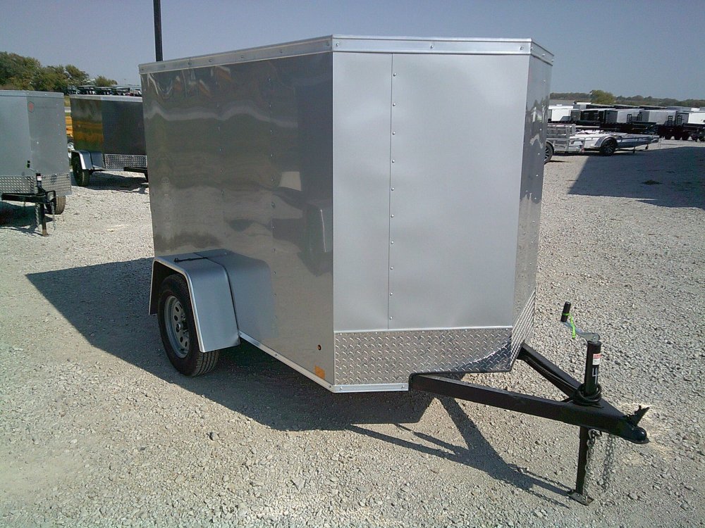 5X8 Enclosed Cross Trailer 2990K