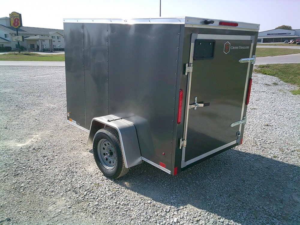 5X8 Enclosed Cross Trailer 2990K