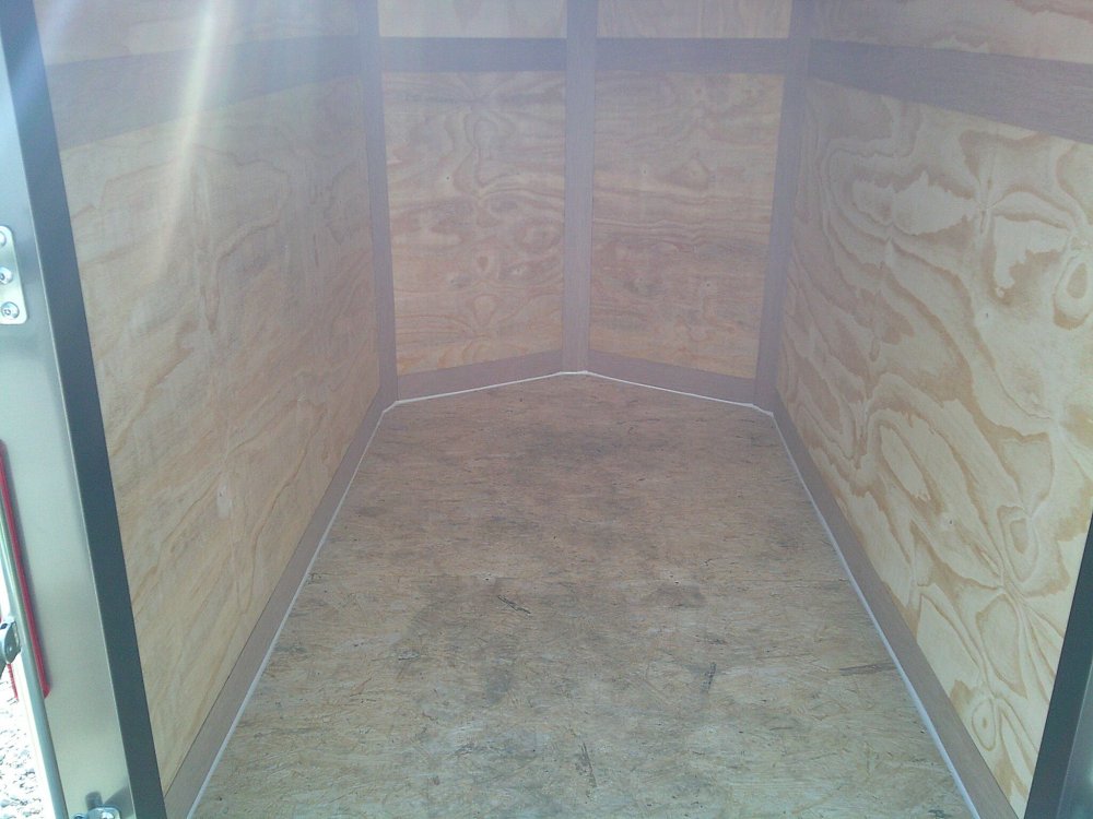 5X8 Enclosed Cross Trailer 2990K