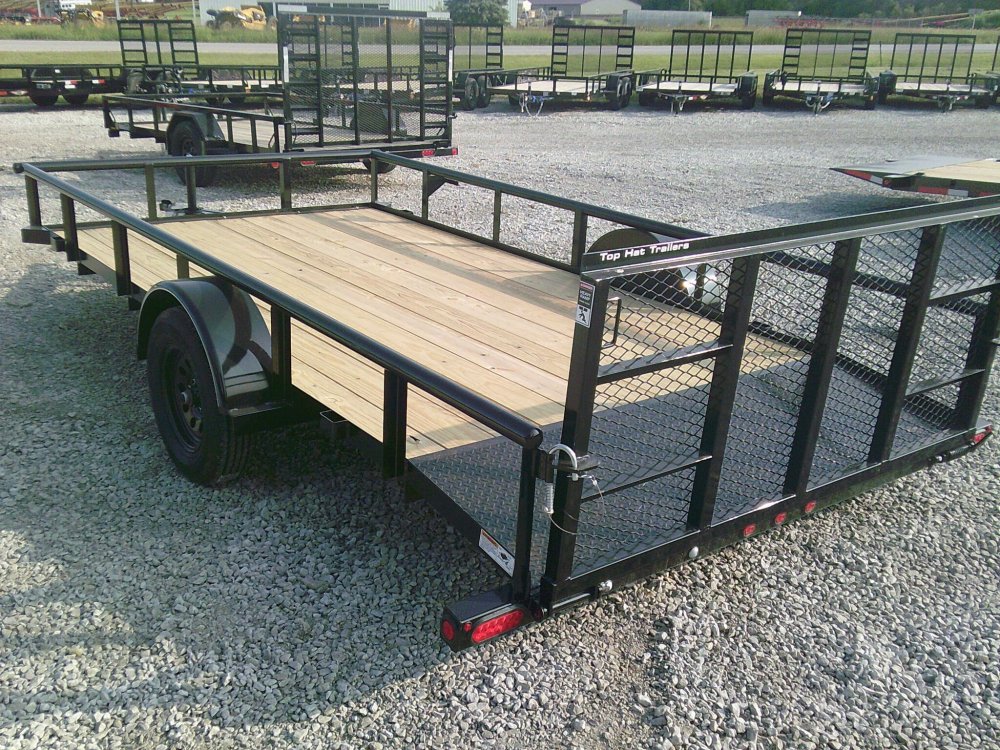 83" X 14' Single Axle Utility 2990K