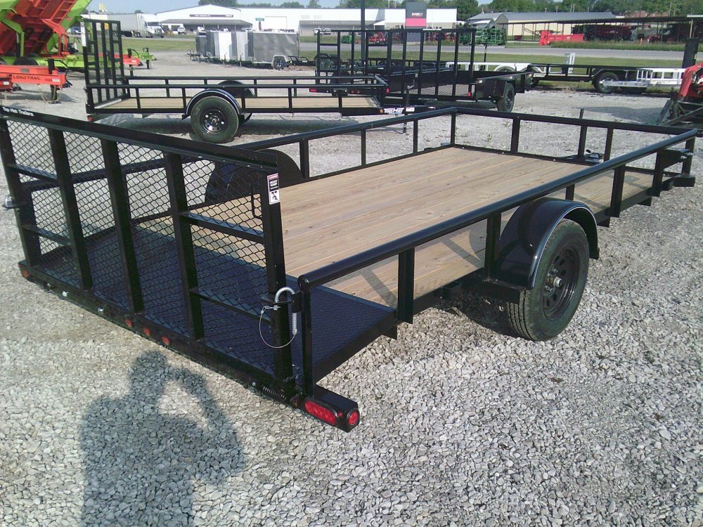 83" X 14' Single Axle Utility 2990K