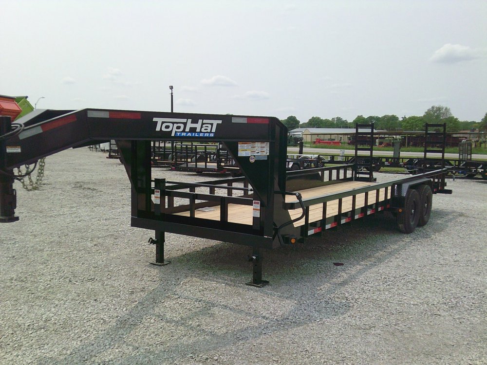 83" X 24' Gooseneck Equipment Trailer 14K