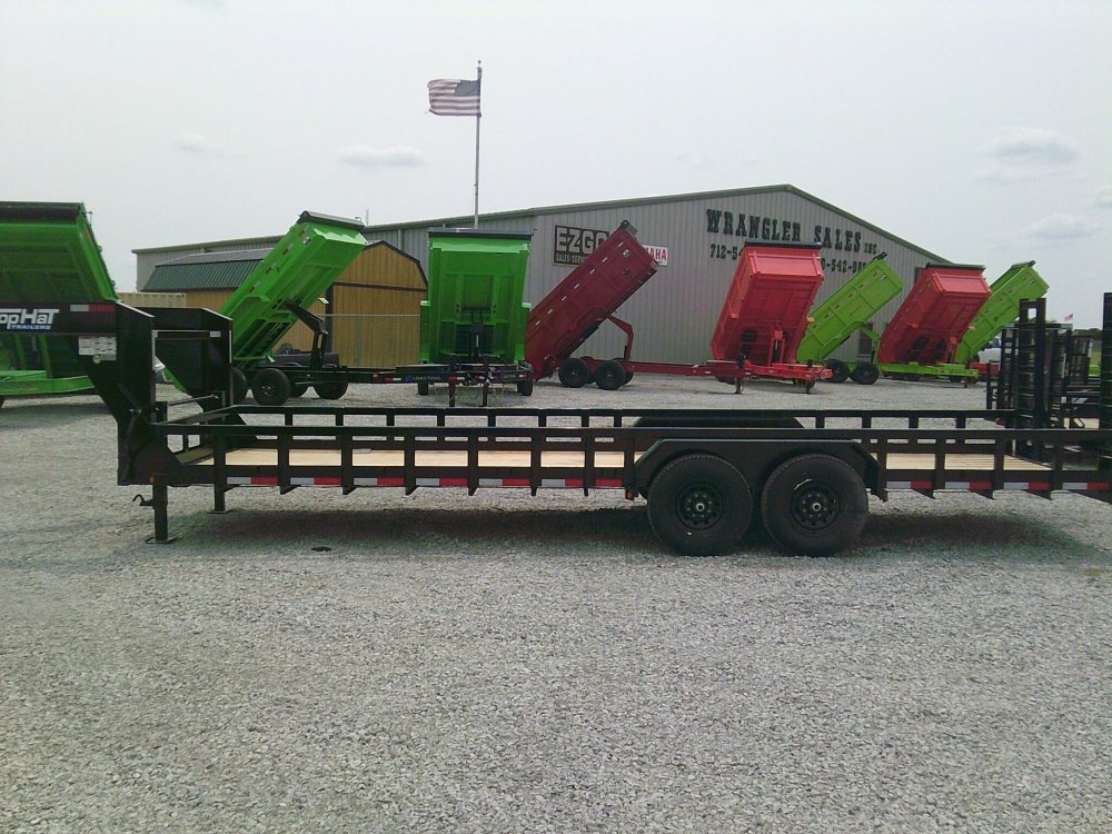 83" X 24' Gooseneck Equipment Trailer 14K