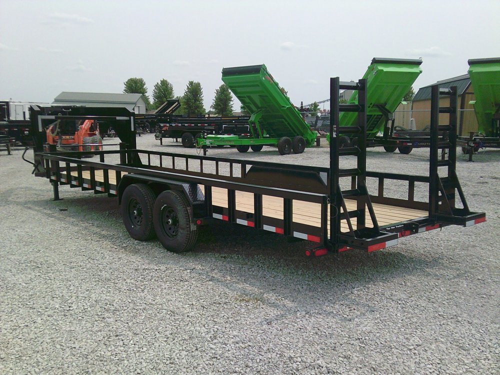 83" X 24' Gooseneck Equipment Trailer 14K