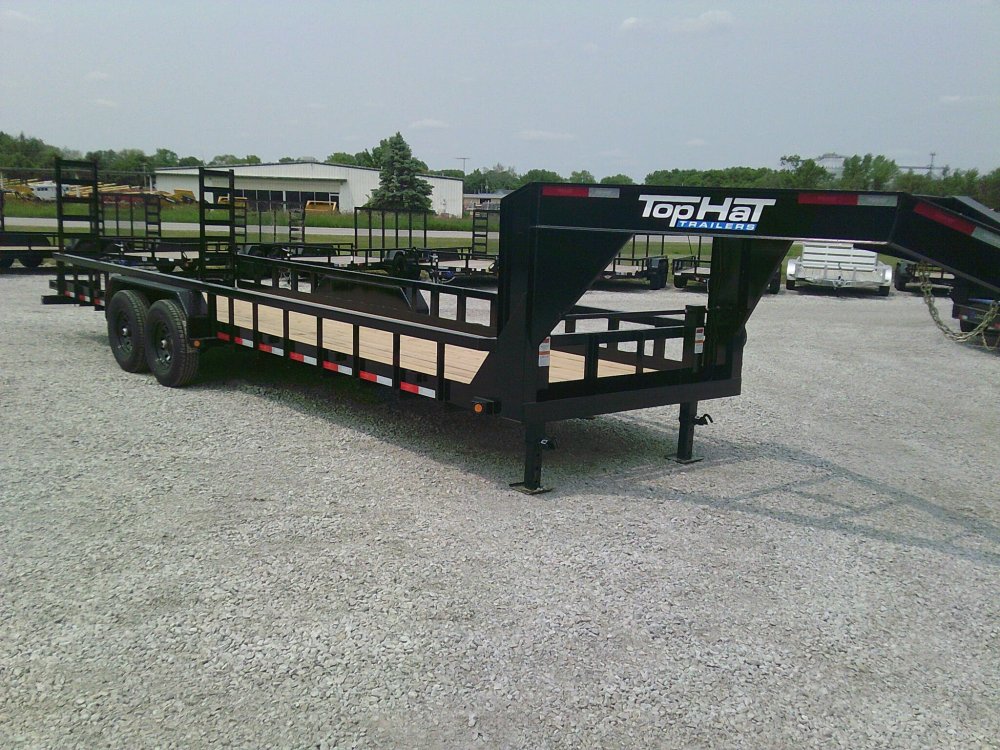 83" X 24' Gooseneck Equipment Trailer 14K