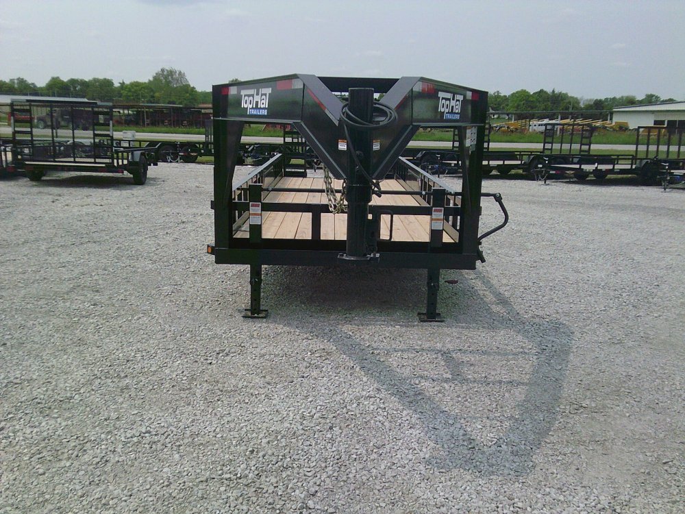 83" X 24' Gooseneck Equipment Trailer 14K