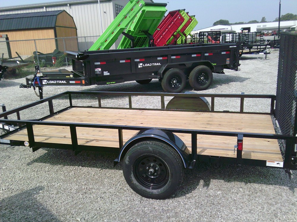 77" X 12' Single Axle Utility 2990K