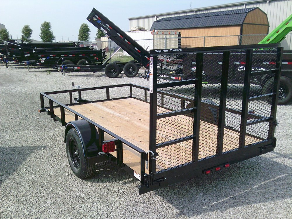 77" X 12' Single Axle Utility 2990K