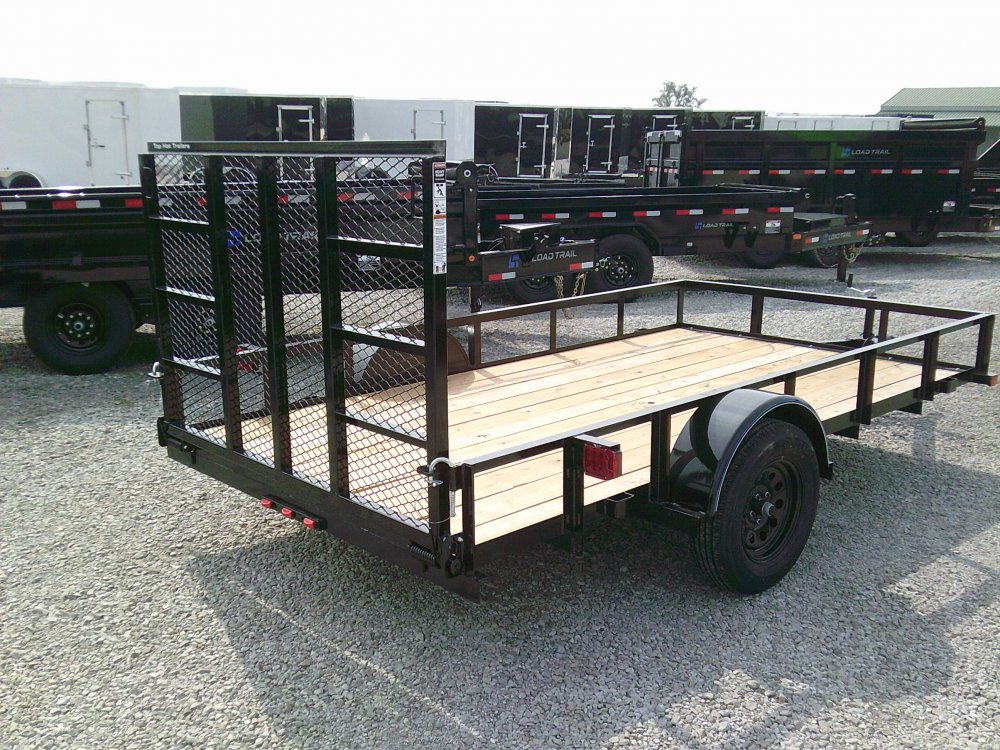 77" X 12' Single Axle Utility 2990K