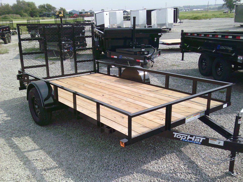 77" X 12' Single Axle Utility 2990K