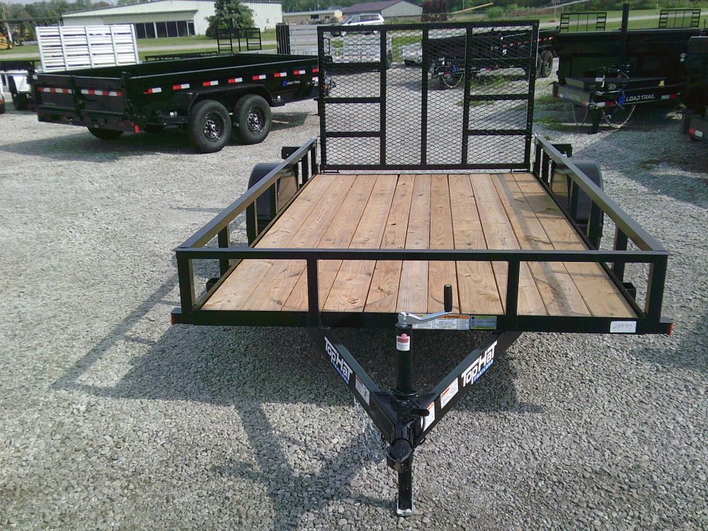 77" X 12' Single Axle Utility 2990K