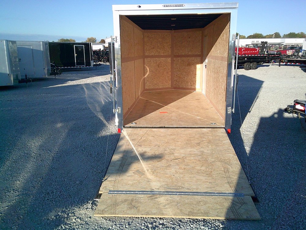 7X16 Enclosed Cross Trailer 7K