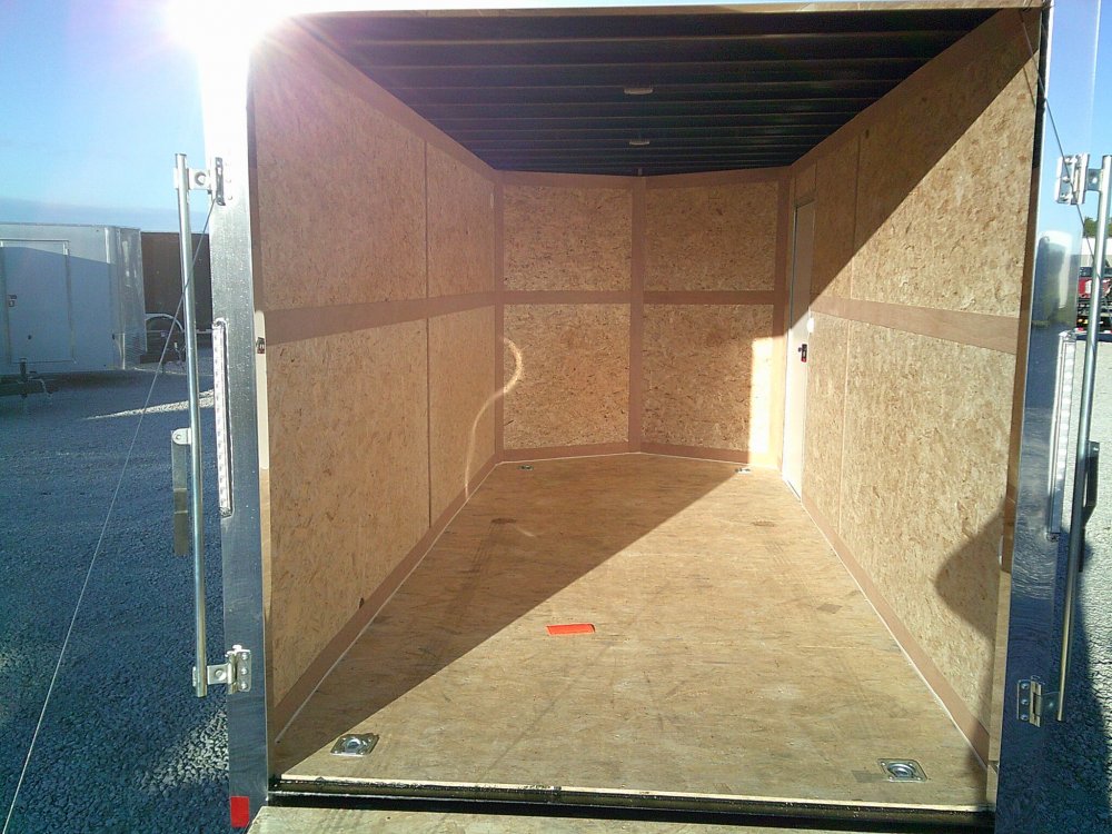 7X16 Enclosed Cross Trailer 7K