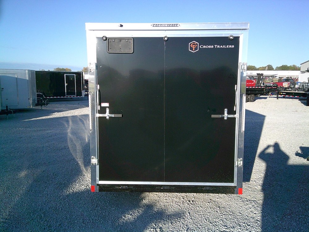 7X16 Enclosed Cross Trailer 7K