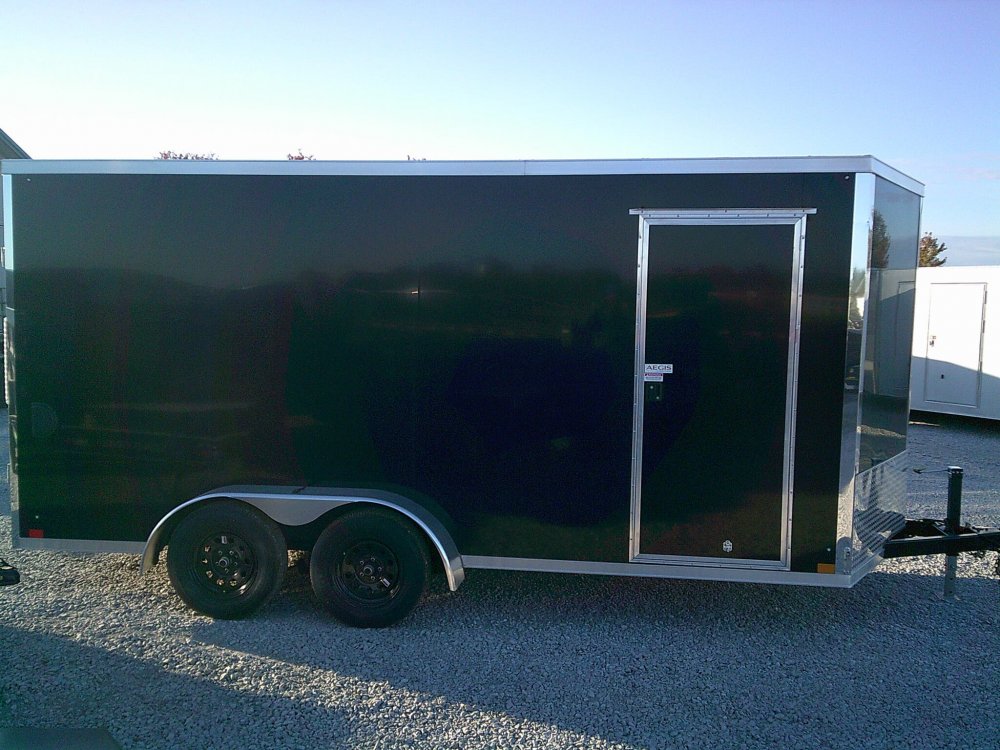 7X16 Enclosed Cross Trailer 7K
