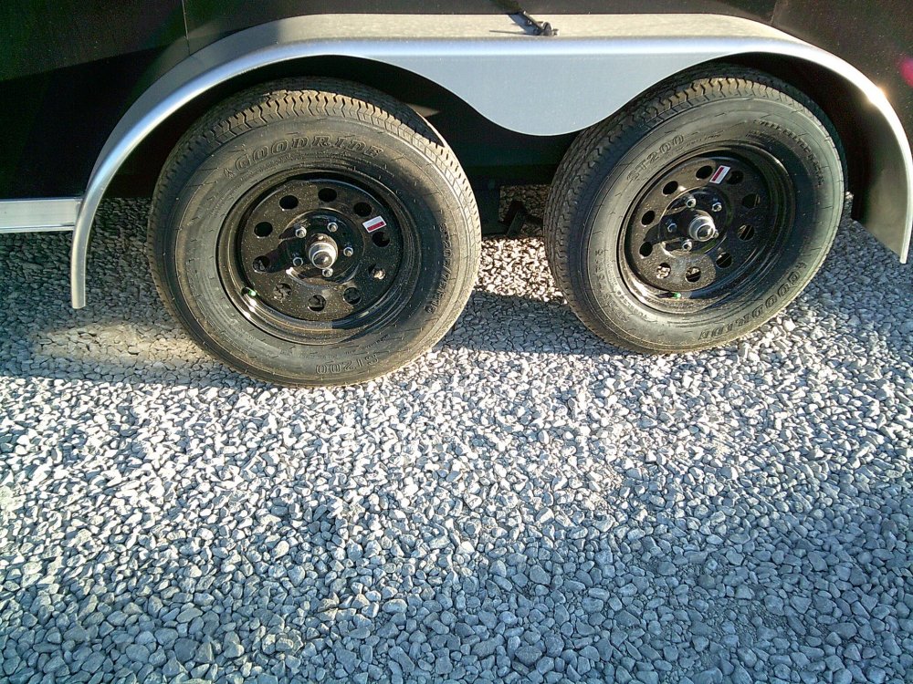 7X16 Enclosed Cross Trailer 7K