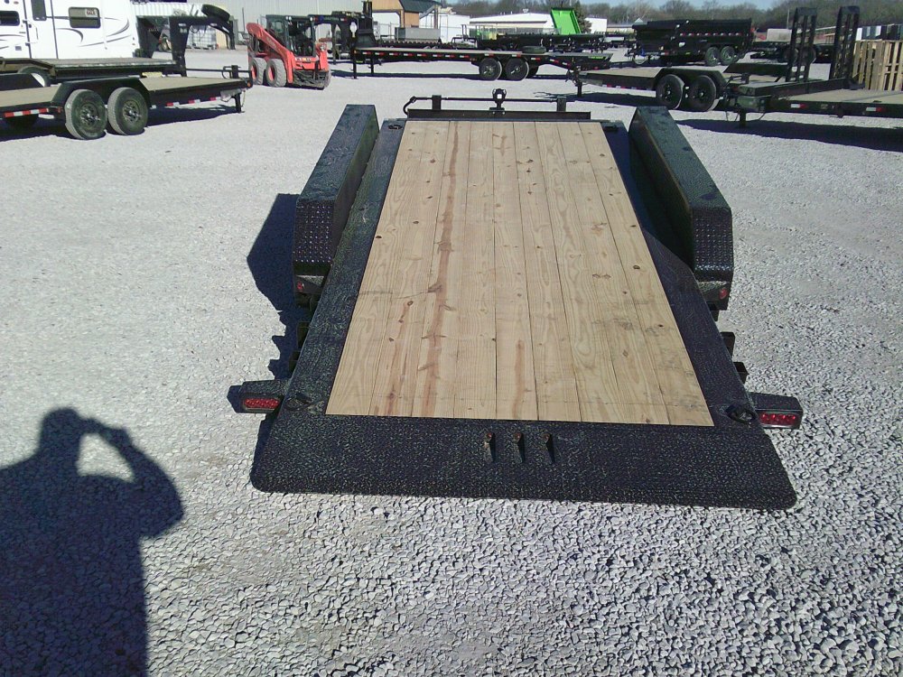 83" X 24' Tilt-N-Go Triple Axle Tilt Deck I-Beam Frame