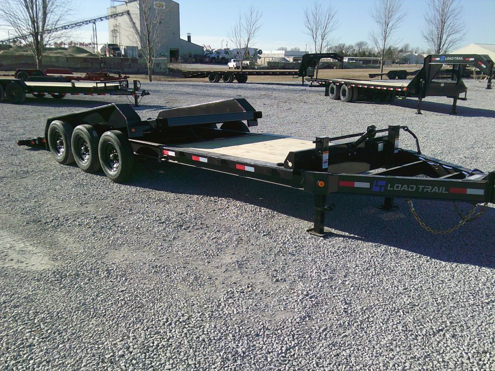 83" X 24' Tilt-N-Go Triple Axle Tilt Deck I-Beam Frame