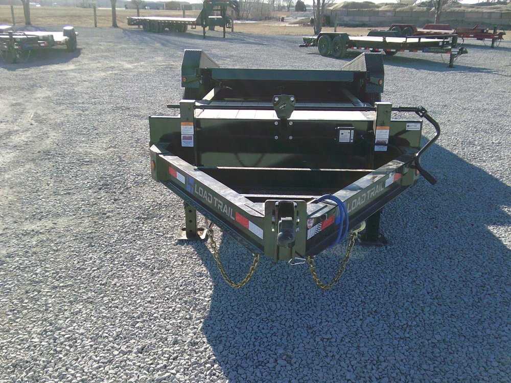 83" X 24' Tilt-N-Go Triple Axle Tilt Deck I-Beam Frame