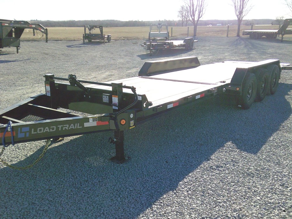 83" X 24' Tilt-N-Go Triple Axle Tilt Deck I-Beam Frame